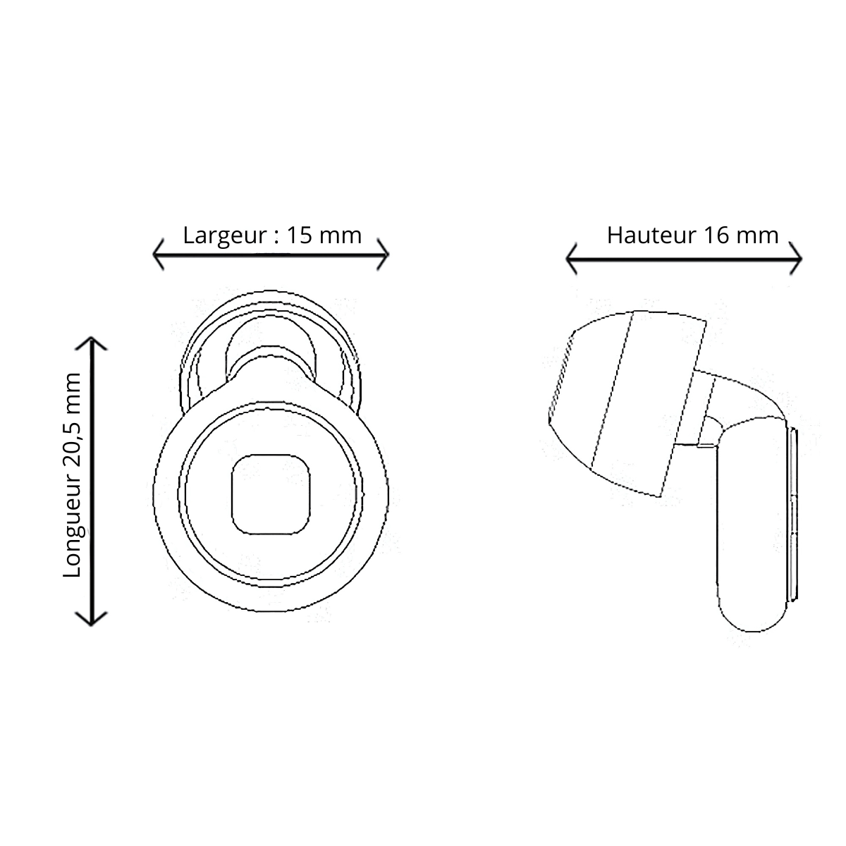 Bouchons d’oreille en silicone – Anti-bruit & sommeil paisible