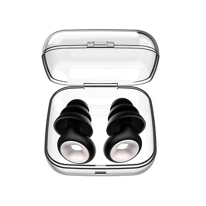 Bouchons d’oreille en silicone – Anti-bruit & sommeil paisible