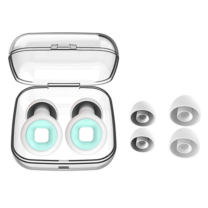 Bouchons d’oreille en silicone – Anti-bruit & sommeil paisible