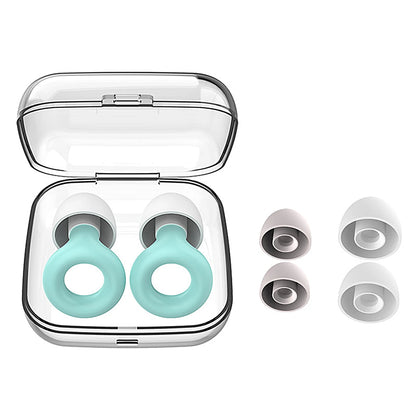 Bouchons d’oreille en silicone – Anti-bruit & sommeil paisible